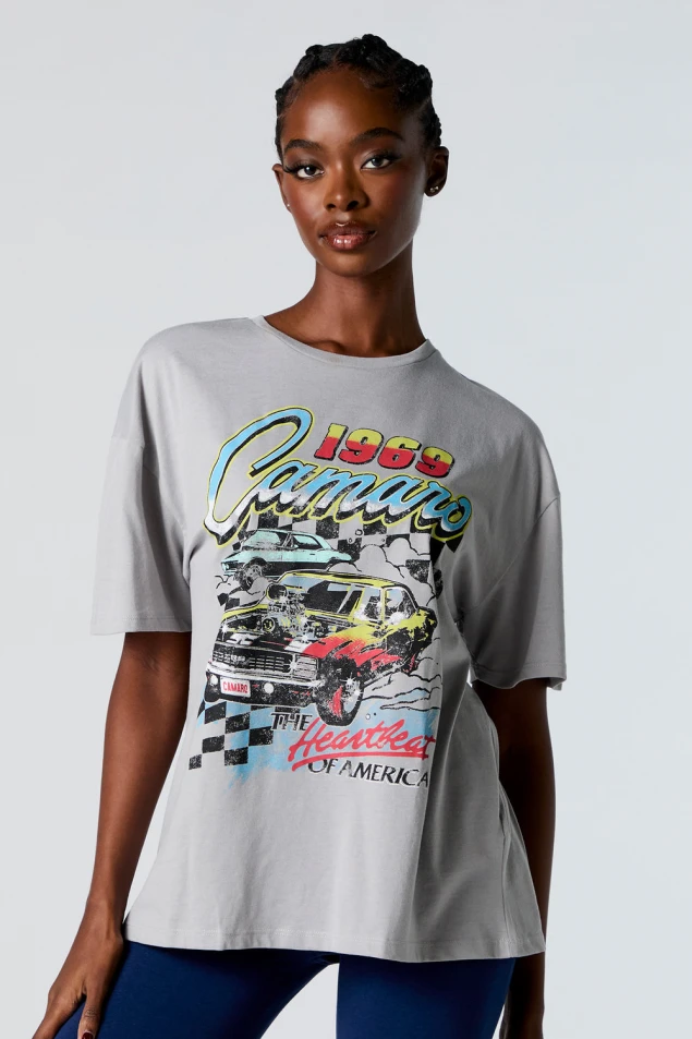 Shop Vintage 1969 Camaro Graphic Tee for Boyfriend