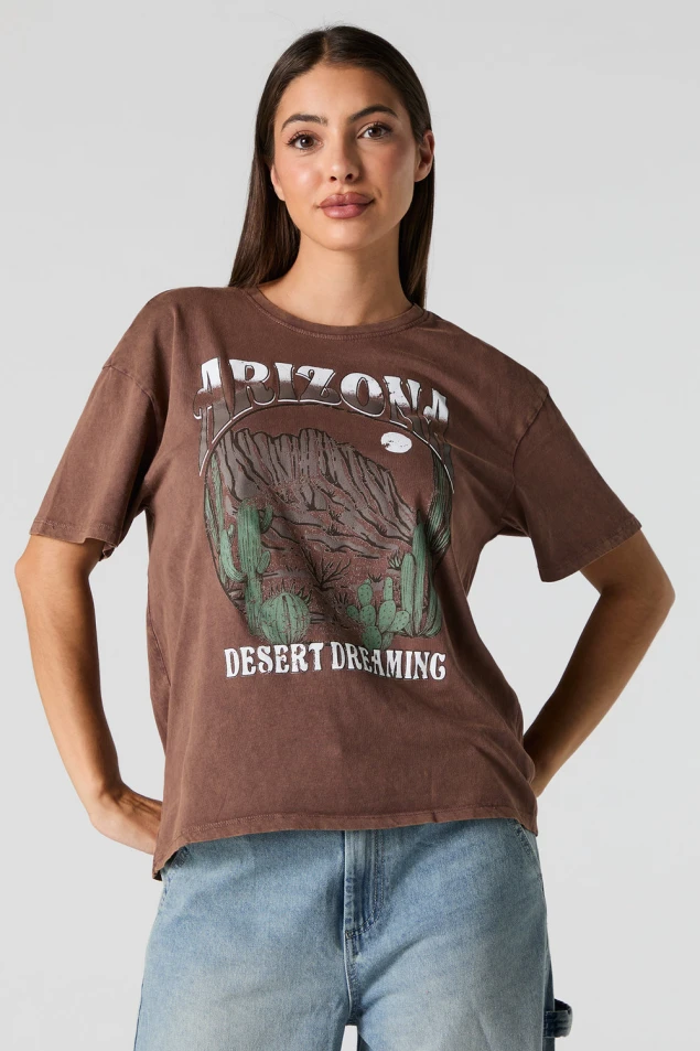 Shop Arizona Graphic Vintage Boyfriend Tee