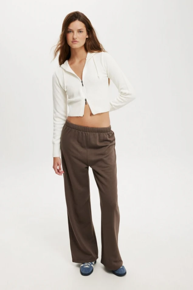 Shop Wide Leg Classic Fleece Sweatpants