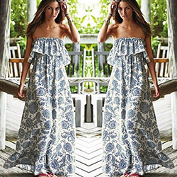 Summer Women's Off Shoulder Boho Long Maxi Dress Evening Cocktail Beach Sundress: Women Sleeveless Dress,  Beach outfit,  Off Shoulder,  Long Dress  