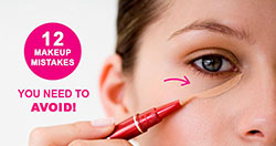12 Makeup Mistakes That Makeup Artist Suggest All Women Must Avoid: 