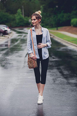 Pregnancy Outfits Ideas : Go To Outfit:  Tired and Sporty: 