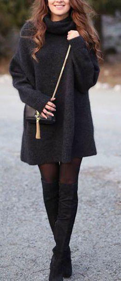 75+ Stylish Winter Outfits to Copy Now - Wachabuy #Trendy #Outfits: 