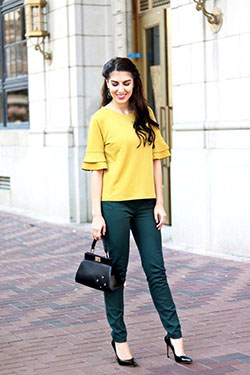 Best Outfits With Yellow Top: Yellow Outfits Girls,  yellow top  