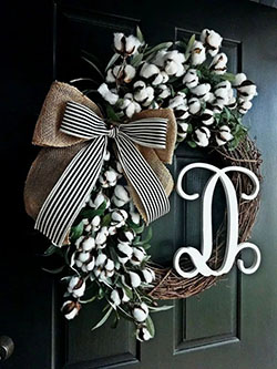 Spring Weaths For Front Door: 