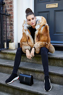 Trending ideas for fur clothing, Red fox: Fur clothing,  Fur Coat Outfit  