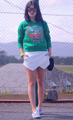 Asymmetrical Skirt Outfits: Skirt Outfits  