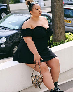 Clothing ideas with little black dress, little black dress: Black Outfit,  Hot Girls  