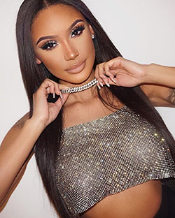 clarisse juliette Black Natural Hair, Glossy Lips, Long Hairstyle Ideas: Long hair,  Hot Model,  Black hair,  Instagram girls,  Hairstyle Ideas,  Cute Instagram Girls  