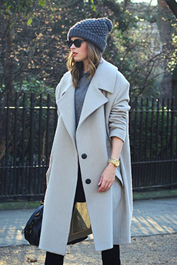 Dresses ideas topshop oversized coat, street fashion, trench coat: Trench coat,  Street Style,  Classy Fashion,  Oversized Jacket,  beige coat  