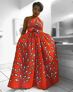 Fabulous Afro-American Attire Design For Woman: Ankara Dresses,  African Clothing,  Ankara Outfits,  Ankara Inspirations,  Printed Dress  