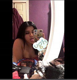 ¿Selfies en el espejo de Bhaddie?: 