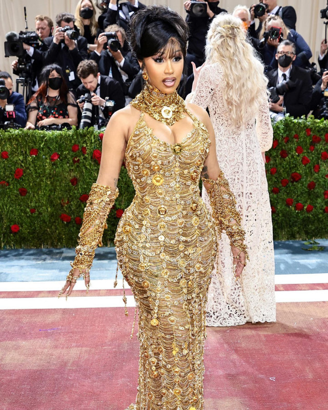 Cardi B at the Met gala 2022: 