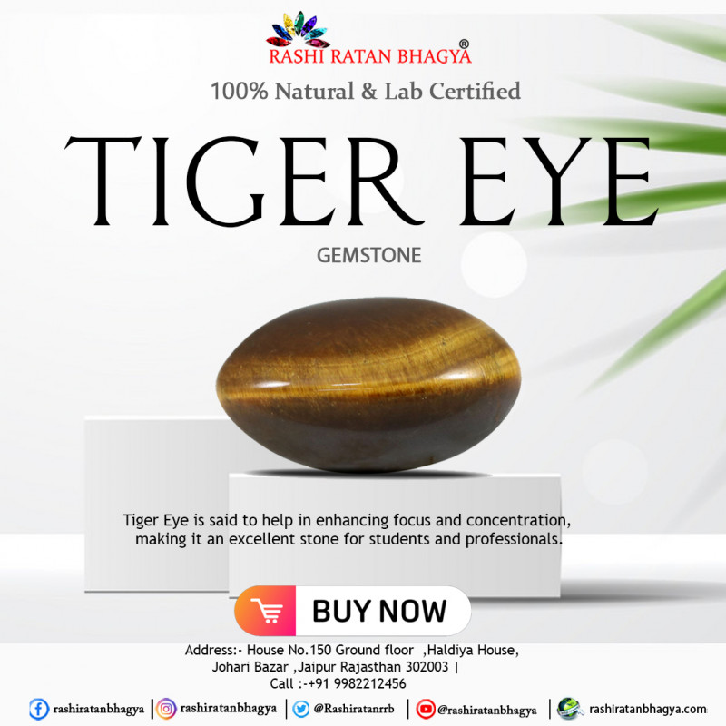 Shop Original Tiger Eye Stone Online At Best Price: 