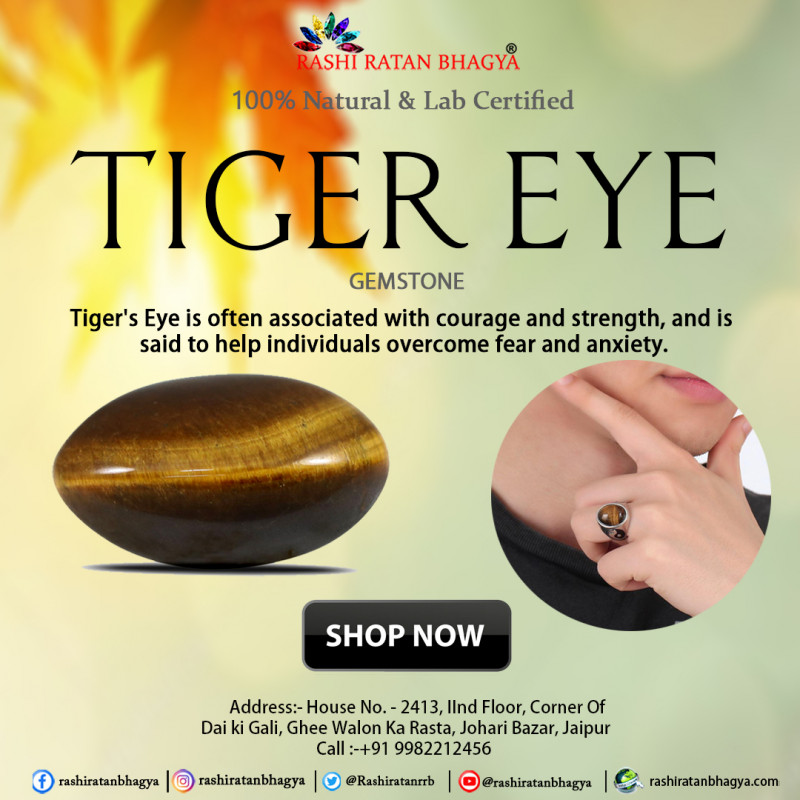Buy Original Tiger Eye Stone Online At Best Price: 