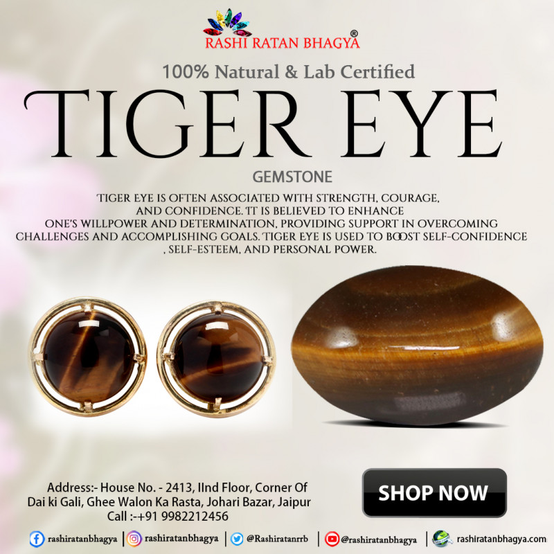 BUY TIGER EYE STONE ONLINE AT BEST PRICE: 