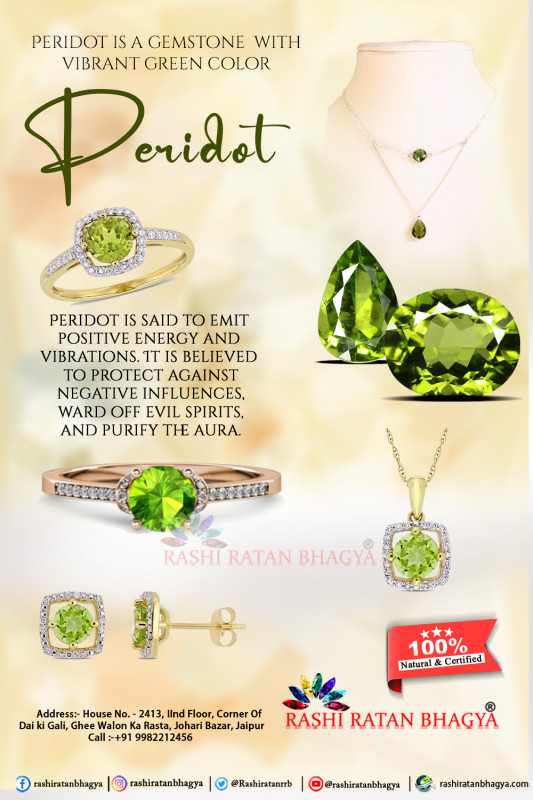 How to Wear Peridot Stone: 