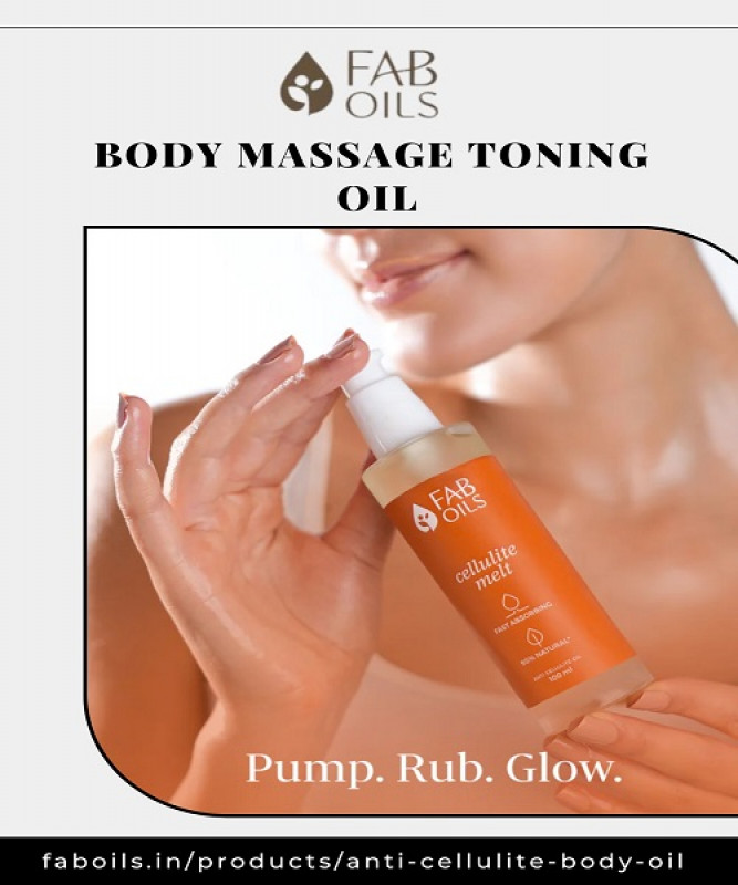 Body Massage Toning Oil: 