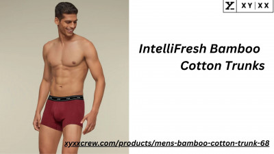 IntelliFresh Bamboo Cotton Trunks: 