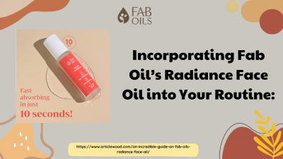 Fab Oil’s Radiance Face Oil: 