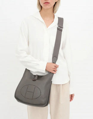 Hermès Evelyne TPM Etain: 