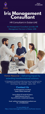 HR Consultant in Dubai: 