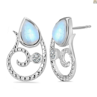 The Magical Moonstone Earrings: The Right Fit For Every Occasion: 