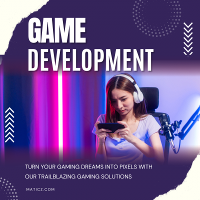 Game Development-Turn gaming concepts to pixels: 