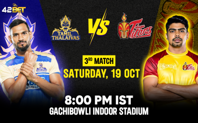 IKL 2024 Match Prediction: Telugu vs Tamil Kabaddi | Fantasy Tips & Insights: 