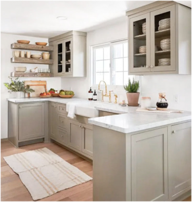 Taupe Kitchen Cabinets A Timeless and Versatile Choice for Your Home: 