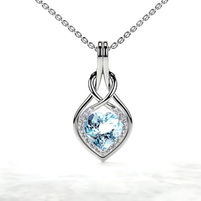 Excellent Grade Aquamarine Necklaces: 