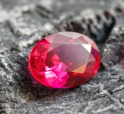Cushion Cut Natural Loose Ruby Gemstone: 