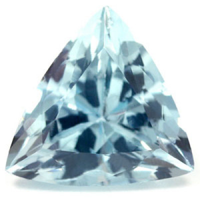 Trillion Cut Natural Loose Aquamarine: 