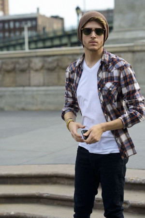 Outfit ideas with tartan, dress shirt: 