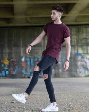 Lookbook fashion swag men's outfit, men's clothing: 