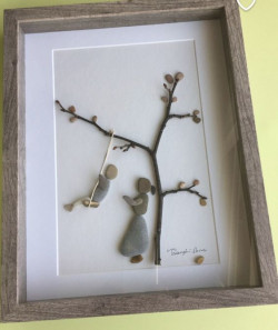 It's stony cute, with a pebble family that's sure to make Grandma's day rock!: 