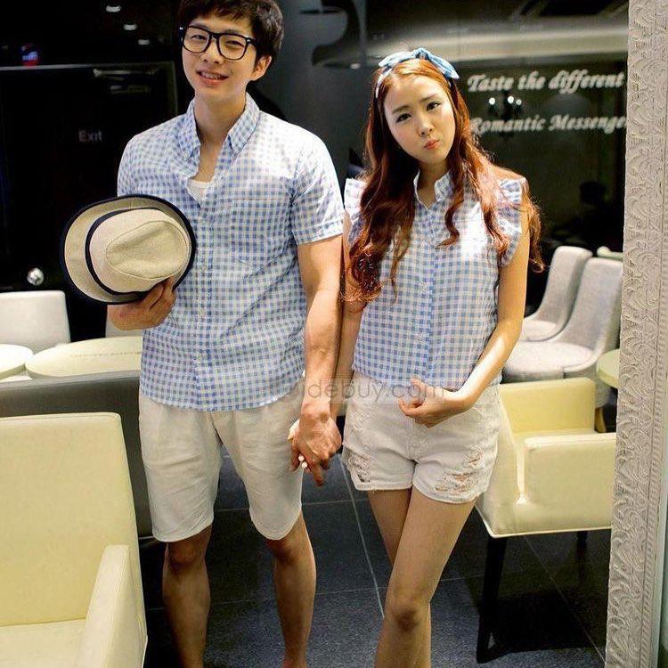 Matching shirt of your partner is really gorgeous and beautiful and you can make it even more special: 