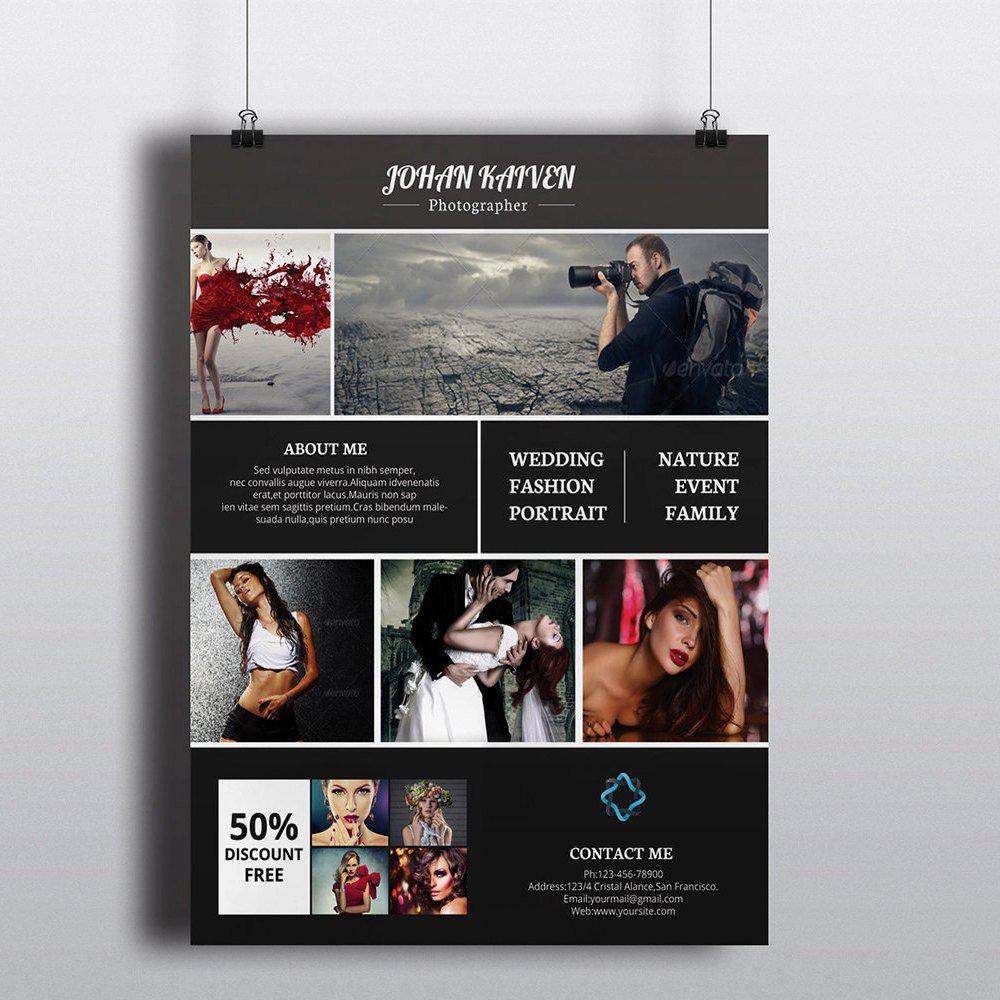 Photography Marketing Flyer Template