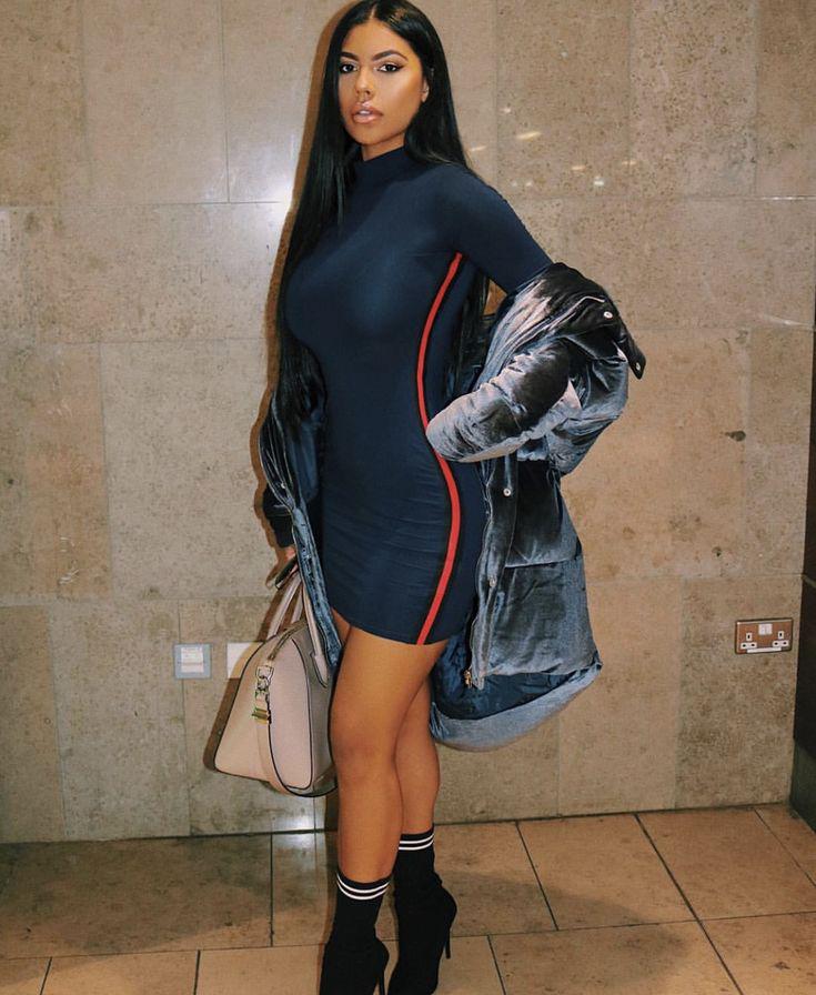 Black Girls Bodycon dress, Backless dress: 