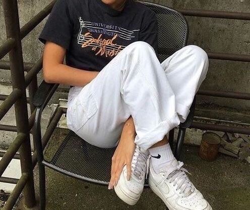 Outfits With Sweatpants, We Heart It, Brandy Melville: Brandy Melville,  Street Style,  Sweatpants Outfits  