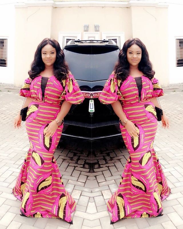 Ankara Gown Styles, Aso ebi: Aso ebi,  Ankara Outfits  