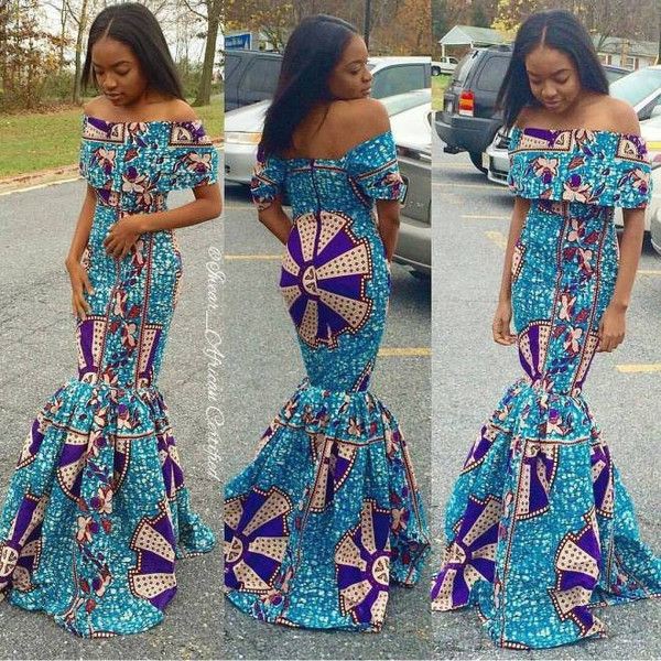 Off shoulder african dresses african wax prints, evening gown: Evening gown,  Maxi dress,  day dress,  Roora Dresses,  Turquoise And Aqua Outfit,  African Wax Prints  
