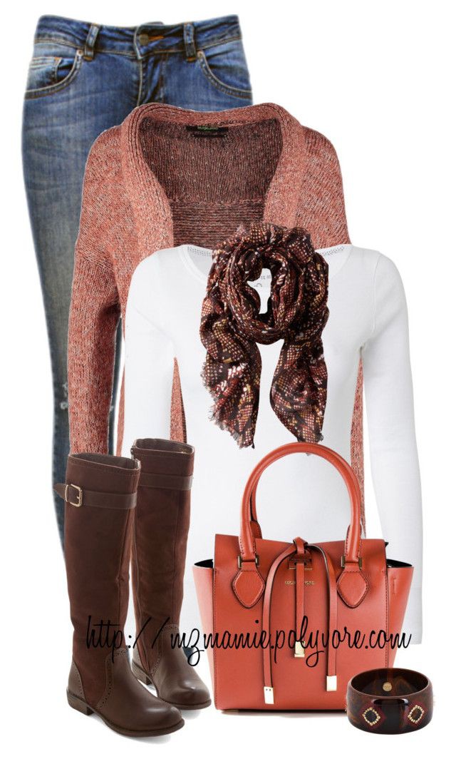 Brown and red classy outfit with leather, jacket, denim: Riding boot,  Cardigan Outfits 2020  