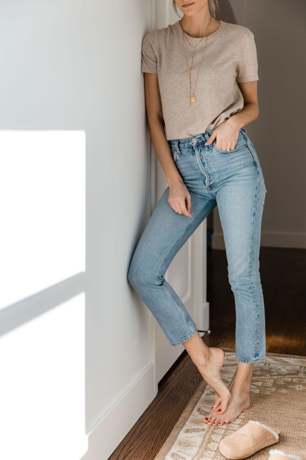 Blue cute collections with shirt, denim, jeans: Casual Outfits,  T-Shirt Outfit,  Minimalist Fashion,  Blue Outfit  