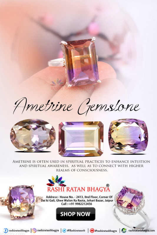 Shop Original Ametrine Stone Online At Best Price: 