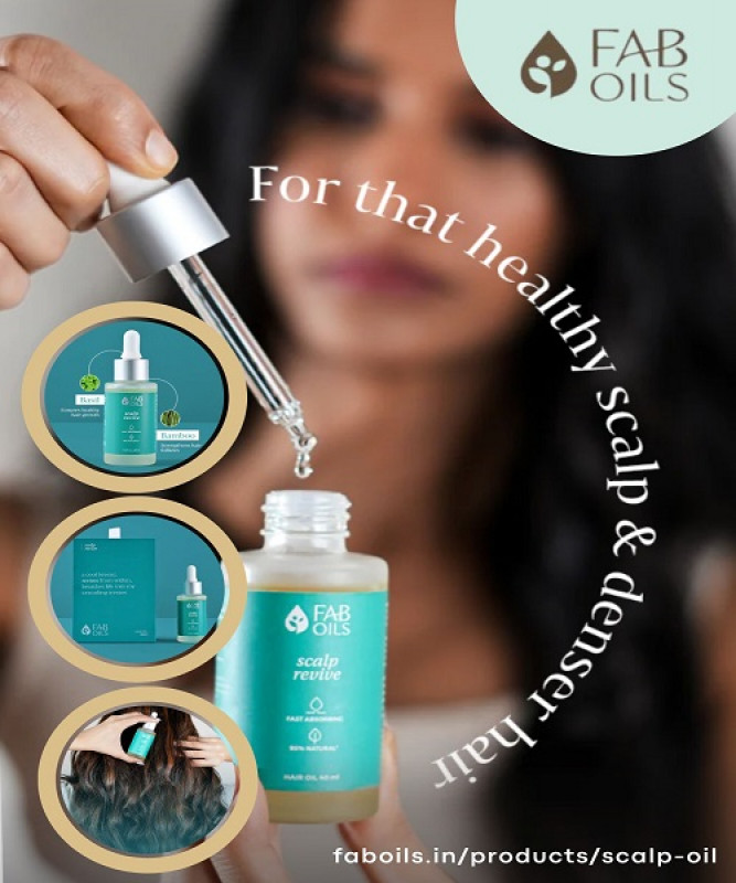 Natural Scalp Oil For Hair Growth