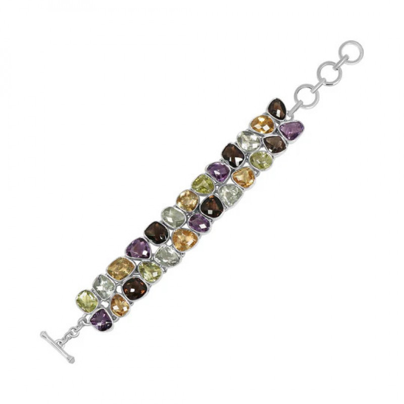 Unique Sterling Silver Multi Gemstone Jewelry | Sagacia Jewelry
