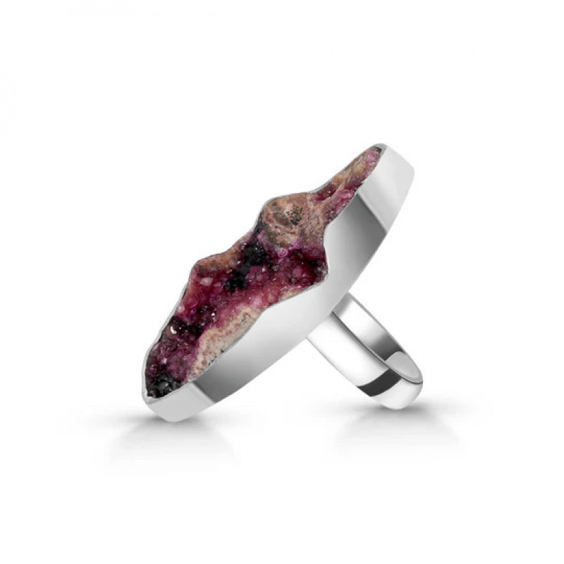 Sterling Silver Cobalt Calcite Rings at Best Prices From Sagacia Jewelry: 