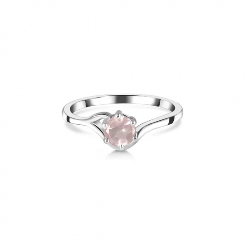 Amazing ways to style your Dainty Rose Quartz Rings: 