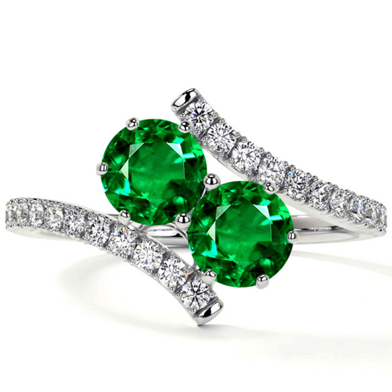 White Gold Alexandrite Jewelry: 